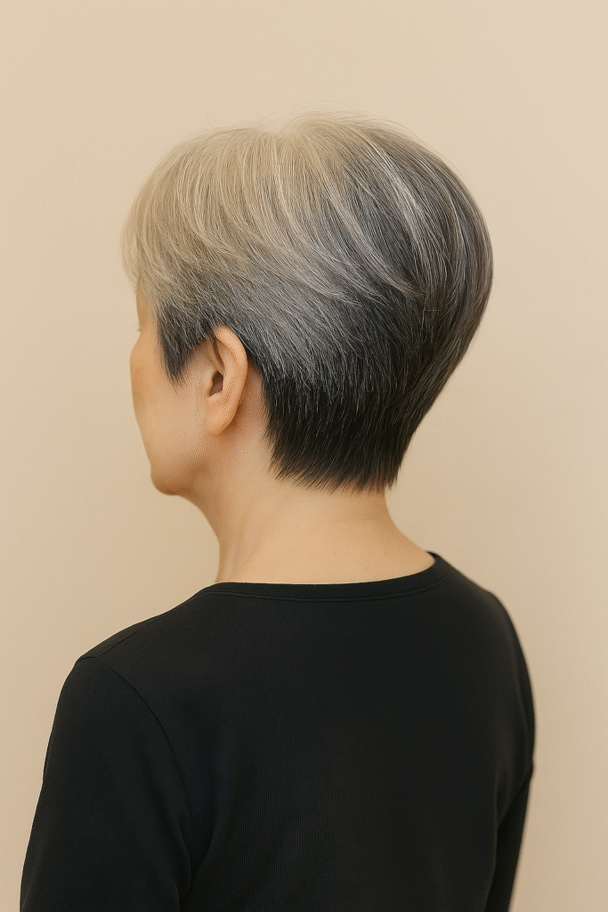 手入れの行き届いたグレイヘアは『若見え』する!