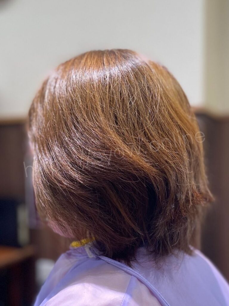 骨格補正3Dカットで360度美しい立体小顔ショート[Before]