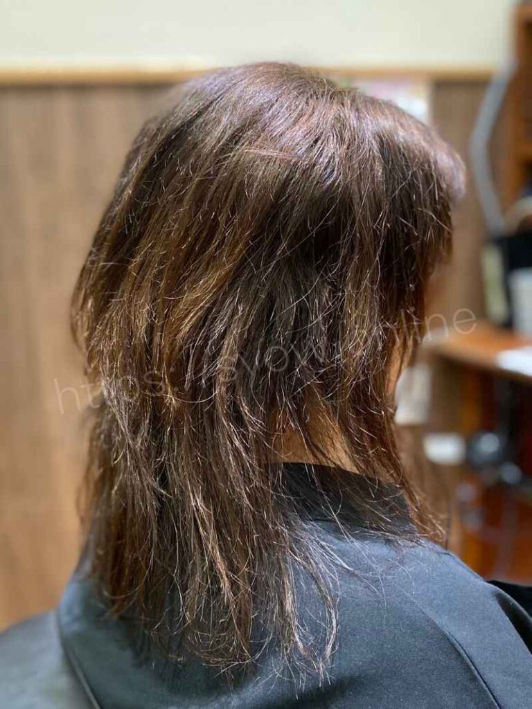 【強いクセと毎朝のアイロン疲れを解消】30代を輝かせる、宇城市松橋発シルクRICHで乾かすだけの艶ストレートへ/ビフォー